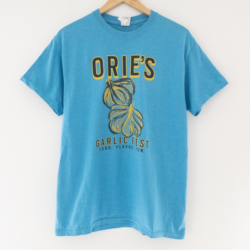 Blue Orie’s Garlic Fest T-Shirt